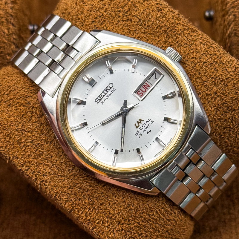 Seiko Seiko - Lord Matic Special "Gradient White Sunburst" [Near-Mint] 幽環 (Yūkan) – Ethereal Circle - No reserve price - 5216-6010 - Men - 1973 vintage watch - image 15