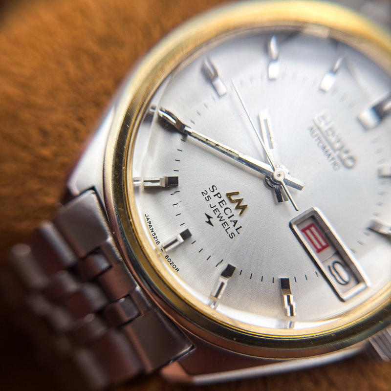 Seiko Seiko - Lord Matic Special "Gradient White Sunburst" [Near-Mint] 幽環 (Yūkan) – Ethereal Circle - No reserve price - 5216-6010 - Men - 1973 vintage watch - image 22