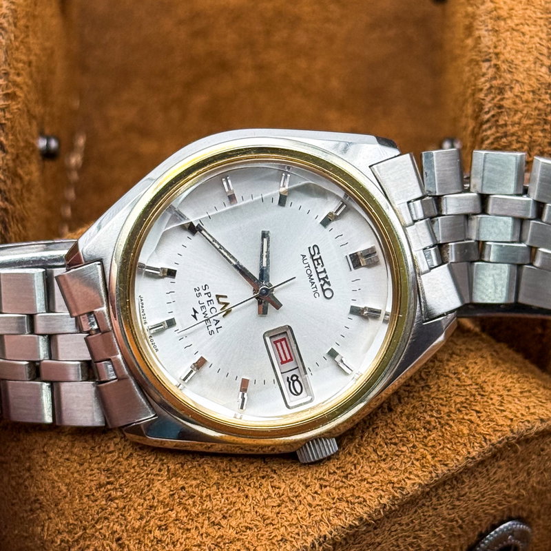Seiko Seiko - Lord Matic Special "Gradient White Sunburst" [Near-Mint] 幽環 (Yūkan) – Ethereal Circle - No reserve price - 5216-6010 - Men - 1973 vintage watch - image 26