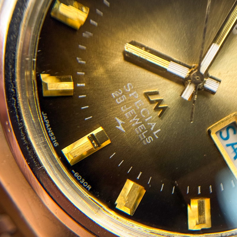 Seiko Seiko - Lord Matic Special "Gradient Golden Sunburst" 根影 (Konei) – Root Shadow - 5216-6020 - Men - 1973 vintage watch - image 20
