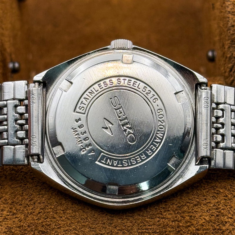 Seiko Seiko - Lord Matic Special "Gradient Golden Sunburst" 根影 (Konei) – Root Shadow - 5216-6020 - Men - 1973 vintage watch - image 26