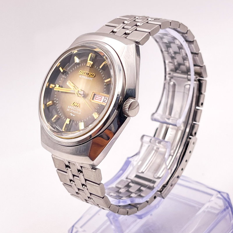 Seiko Seiko - LM Special "Gradient Golden Sunburst" 悠久 (Yūkyū) – Eternal - 5216-6020 - Men - 1973 vintage watch - image 3