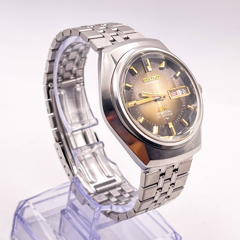 Seiko Seiko - LM Special "Gradient Golden Sunburst" 悠久 (Yūkyū) – Eternal - 5216-6020 - Men - 1973 vintage watch - image 6