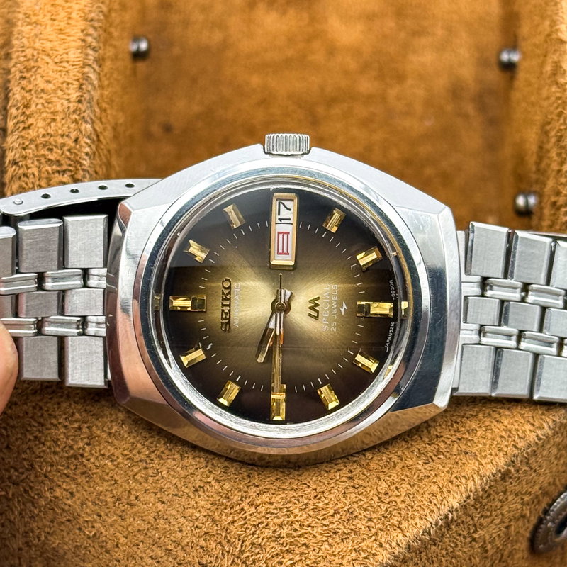 Seiko Seiko - LM Special "Gradient Golden Sunburst" 悠久 (Yūkyū) – Eternal - 5216-6020 - Men - 1973 vintage watch - image 22
