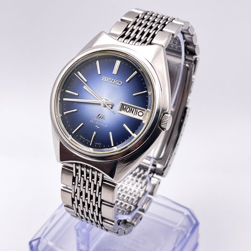 Seiko Seiko - LM Special "Gradient Deep Blue" 華衡 (Kakō) – Elegant Balance - No reserve price - 5206-6110 - Men - 1972 vintage watch - image 2