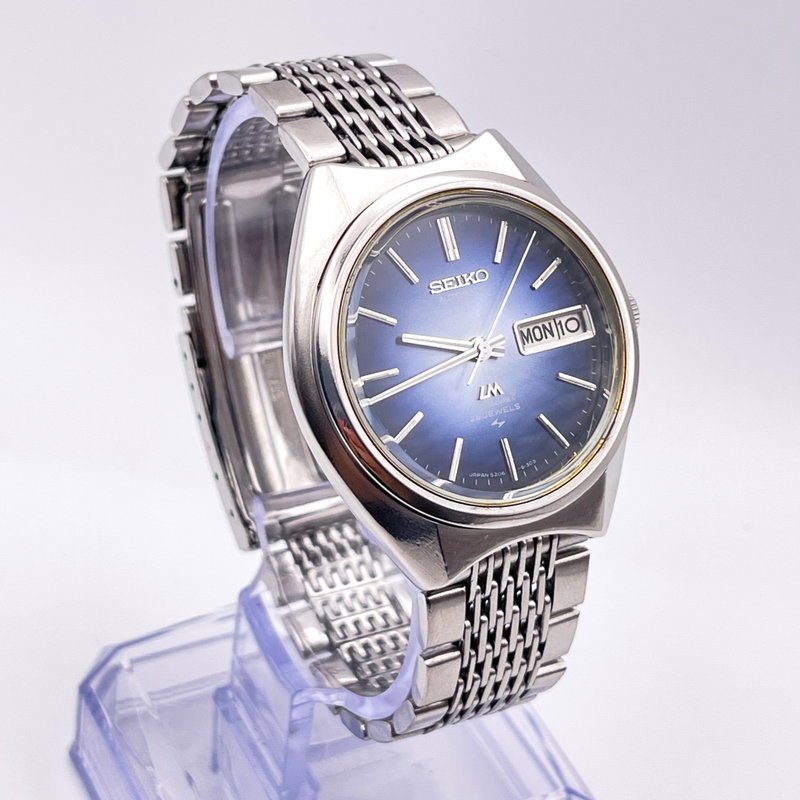 Seiko Seiko - LM Special "Gradient Deep Blue" 華衡 (Kakō) – Elegant Balance - No reserve price - 5206-6110 - Men - 1972 vintage watch - image 4