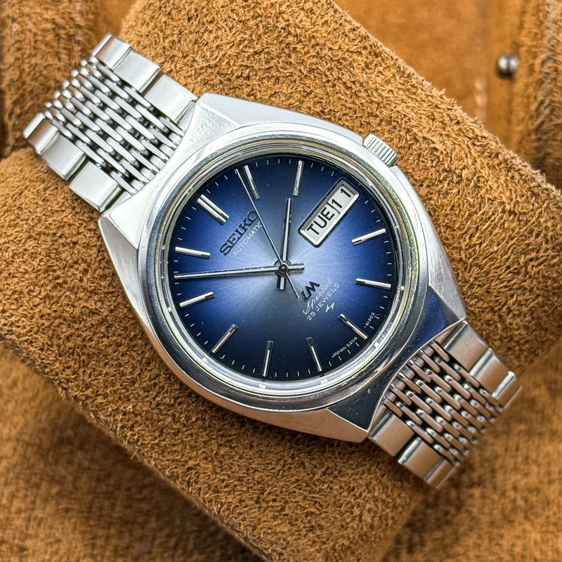 Seiko Seiko - LM Special "Gradient Deep Blue" 華衡 (Kakō) – Elegant Balance - No reserve price - 5206-6110 - Men - 1972 vintage watch - image 15