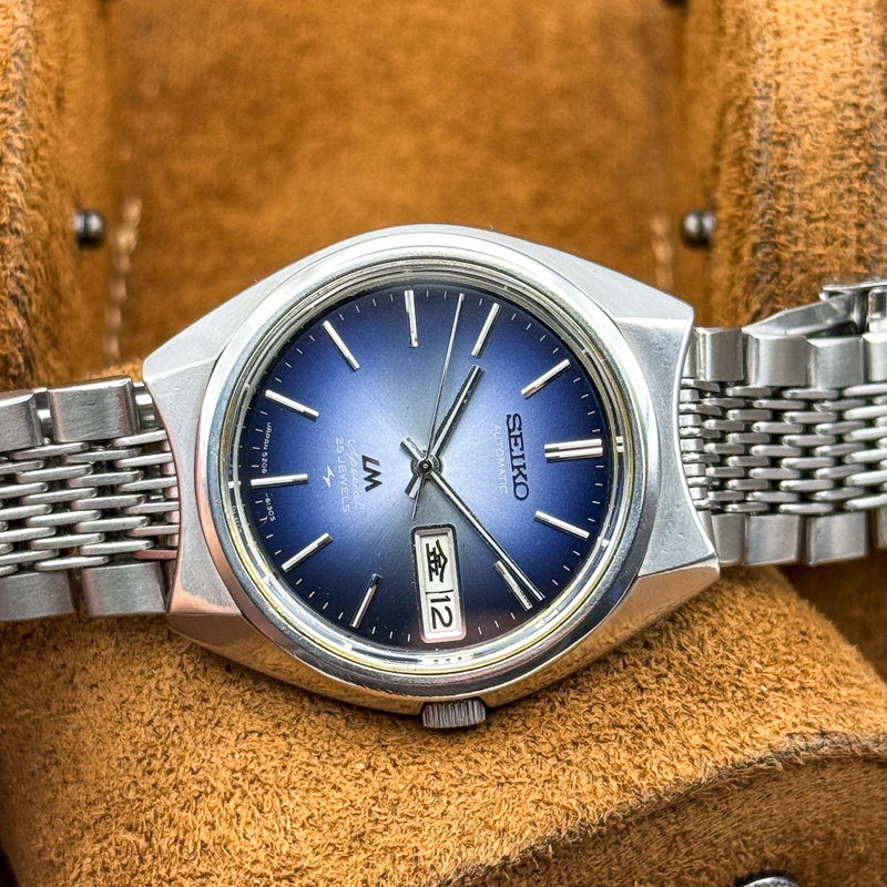 Seiko Seiko - LM Special "Gradient Deep Blue" 華衡 (Kakō) – Elegant Balance - No reserve price - 5206-6110 - Men - 1972 vintage watch - image 24