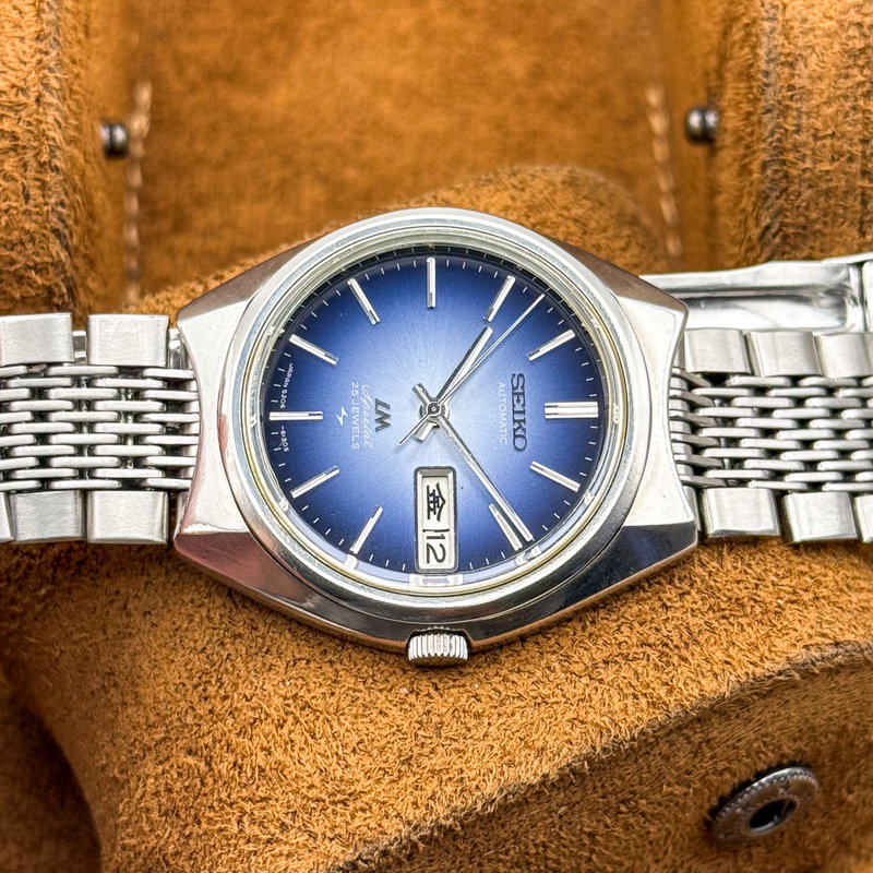 Seiko Seiko - LM Special "Gradient Deep Blue" 華衡 (Kakō) – Elegant Balance - No reserve price - 5206-6110 - Men - 1972 vintage watch - image 25