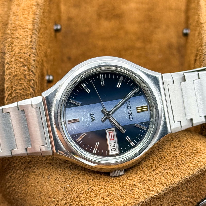 Seiko Seiko - Lord Matic Special 蒼影 (Sōei) – Blue Shadow - No reserve price - 5206-6090 - Men - 1973 vintage watch - image 16