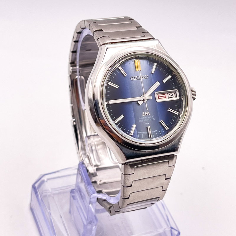 Seiko Seiko - Lord Matic Special 蒼影 (Sōei) – Blue Shadow - No reserve price - 5206-6090 - Men - 1973 vintage watch - image 1
