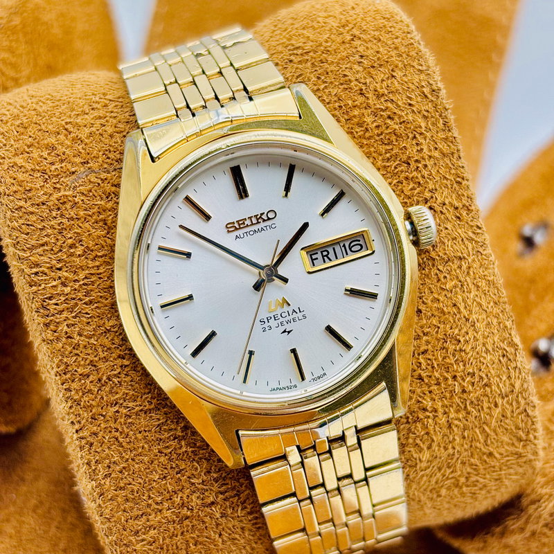 Seiko Seiko - Lord Matic Special 王霞 (Ō Kasumi) – Royal Haze - No reserve price - 5216-7080 - Men - 1974 vintage watch - image 1