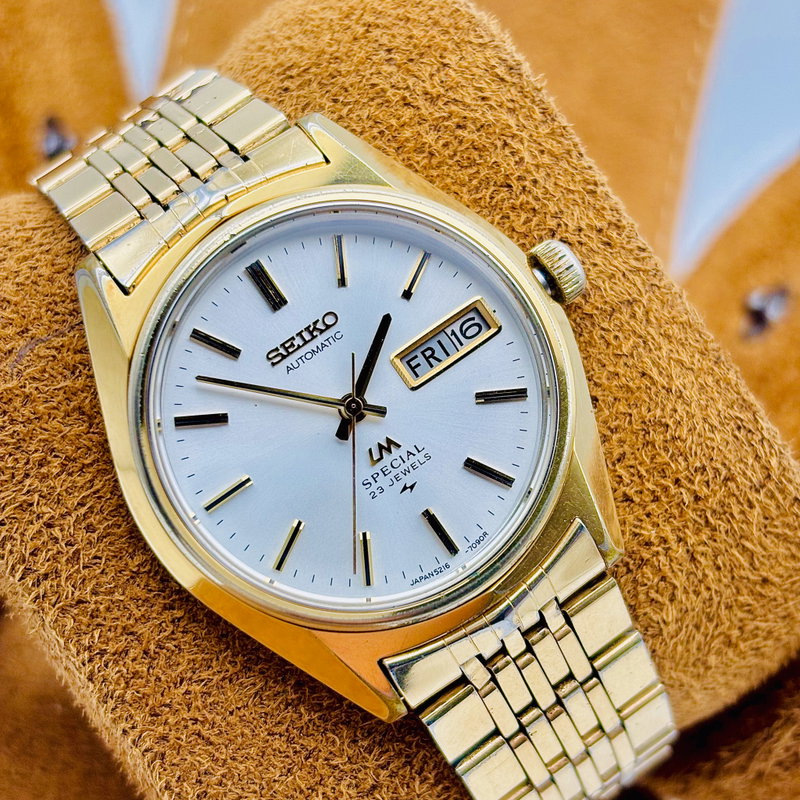Seiko Seiko - Lord Matic Special 王霞 (Ō Kasumi) – Royal Haze - No reserve price - 5216-7080 - Men - 1974 vintage watch - image 5