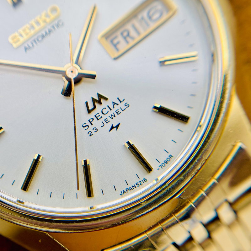 Seiko Seiko - Lord Matic Special 王霞 (Ō Kasumi) – Royal Haze - No reserve price - 5216-7080 - Men - 1974 vintage watch - image 8