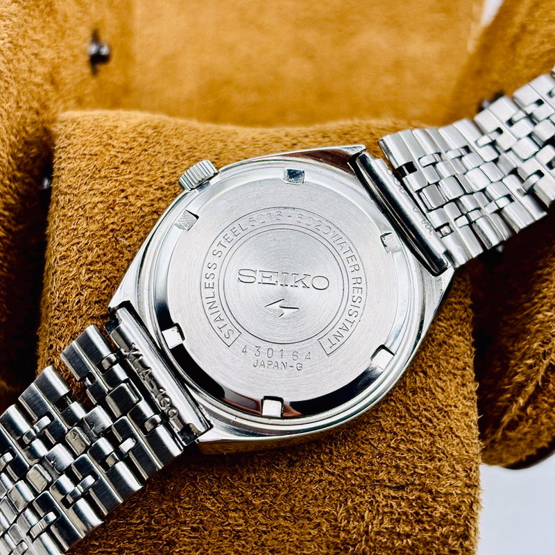 Seiko Seiko - Lord Matic Special "Gradient Deep Blue" 虚光 – Kyokō – Ethereal Light - 5216-6020 - Men - 1974 vintage watch - image 10