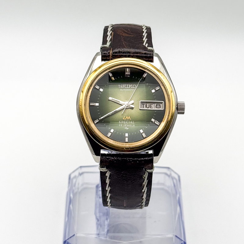 Seiko Seiko - LM Special "Emerald Green Sunburst" 栄律 – Eiritsu – Rhythm of Glory - No reserve price - 5216-6010 - Men - 1973 vintage watch - image 2