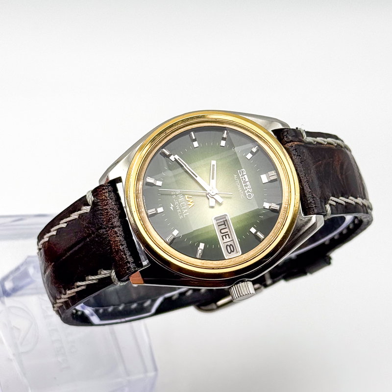 Seiko Seiko - LM Special "Emerald Green Sunburst" 栄律 – Eiritsu – Rhythm of Glory - No reserve price - 5216-6010 - Men - 1973 vintage watch - image 10
