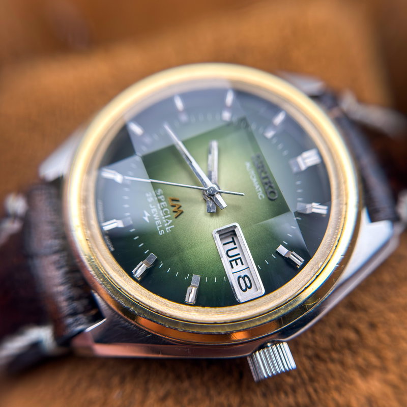 Seiko Seiko - LM Special "Emerald Green Sunburst" 栄律 – Eiritsu – Rhythm of Glory - No reserve price - 5216-6010 - Men - 1973 vintage watch - image 19