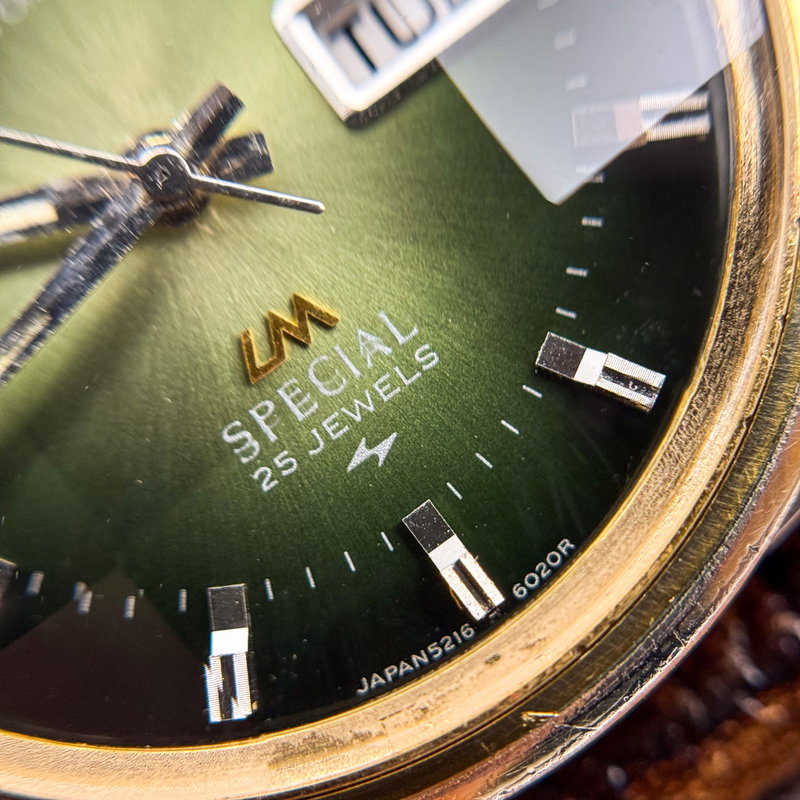 Seiko Seiko - LM Special "Emerald Green Sunburst" 栄律 – Eiritsu – Rhythm of Glory - No reserve price - 5216-6010 - Men - 1973 vintage watch - image 20