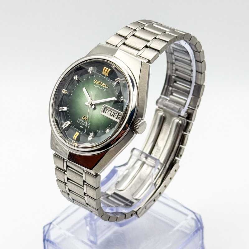 Seiko Seiko - Lord Matic Special "Gradient Green Sunburst" - No reserve price - 5206-6100 - Men - 1973 vintage watch - image 2
