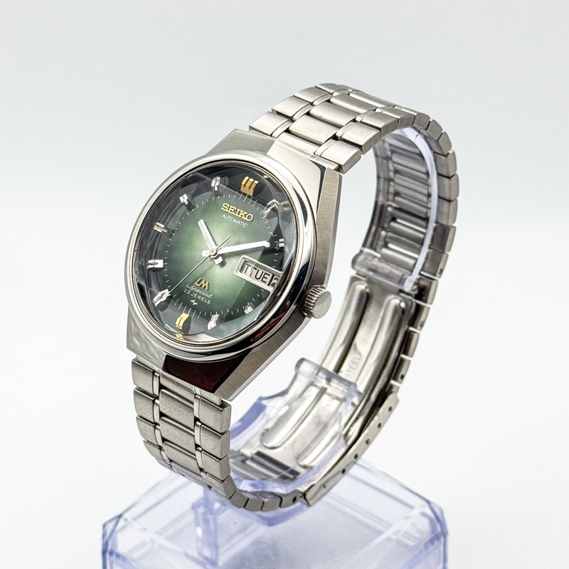Seiko Seiko - Lord Matic Special "Gradient Green Sunburst" - No reserve price - 5206-6100 - Men - 1973 vintage watch - image 3