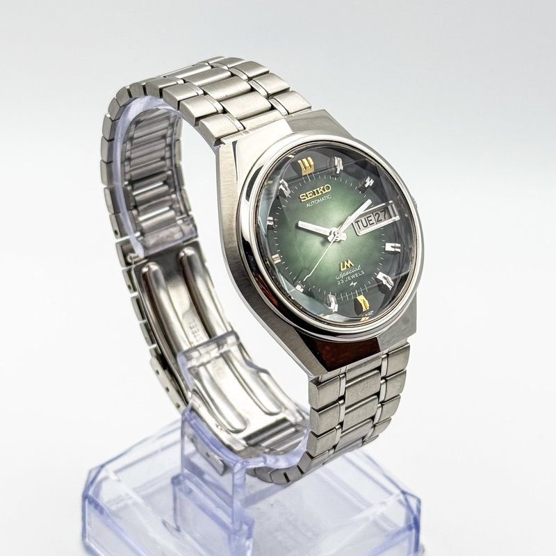 Seiko Seiko - Lord Matic Special "Gradient Green Sunburst" - No reserve price - 5206-6100 - Men - 1973 vintage watch - image 4