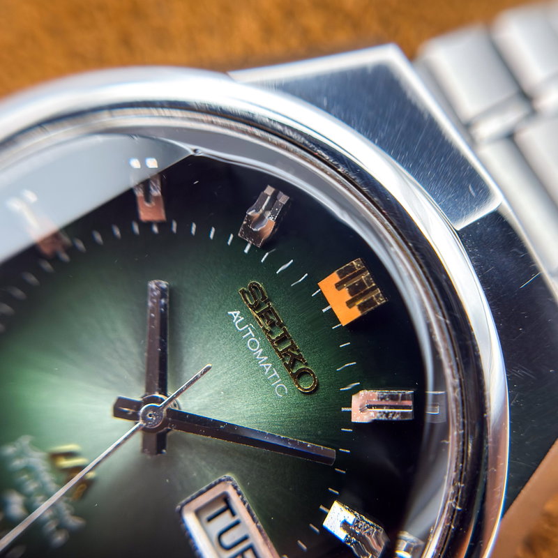 Seiko Seiko - Lord Matic Special "Gradient Green Sunburst" - No reserve price - 5206-6100 - Men - 1973 vintage watch - image 19