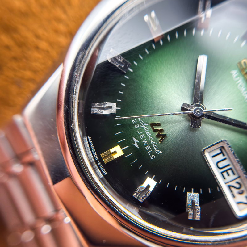 Seiko Seiko - Lord Matic Special "Gradient Green Sunburst" - No reserve price - 5206-6100 - Men - 1973 vintage watch - image 20