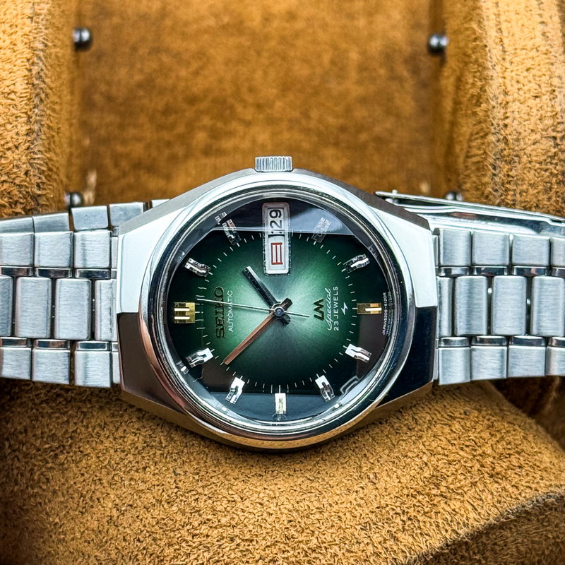 Seiko Seiko - Lord Matic Special "Gradient Green Sunburst" - No reserve price - 5206-6100 - Men - 1973 vintage watch - image 29