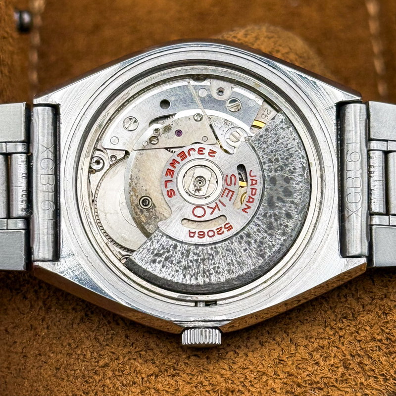 Seiko Seiko - Lord Matic Special "Gradient Green Sunburst" 晶韻 – Shōin – Crystal Resonance - 5206-6100 - Men - 1973 vintage watch - image 24