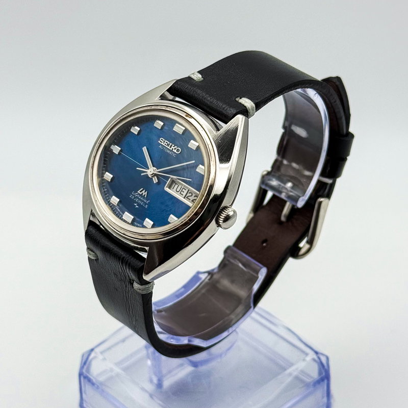 Seiko Seiko - Lord Matic Special 蒼環 (Sōkan) – Blue Halo - No reserve price - 5206-5040 - Men - 1971 vintage watch - image 4