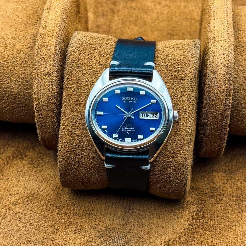 Seiko Seiko - Lord Matic Special 蒼環 (Sōkan) – Blue Halo - No reserve price - 5206-5040 - Men - 1971 vintage watch - image 10