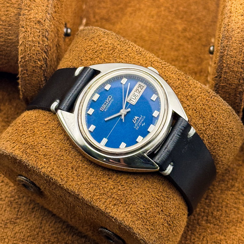 Seiko Seiko - Lord Matic Special 蒼環 (Sōkan) – Blue Halo - No reserve price - 5206-5040 - Men - 1971 vintage watch - image 15