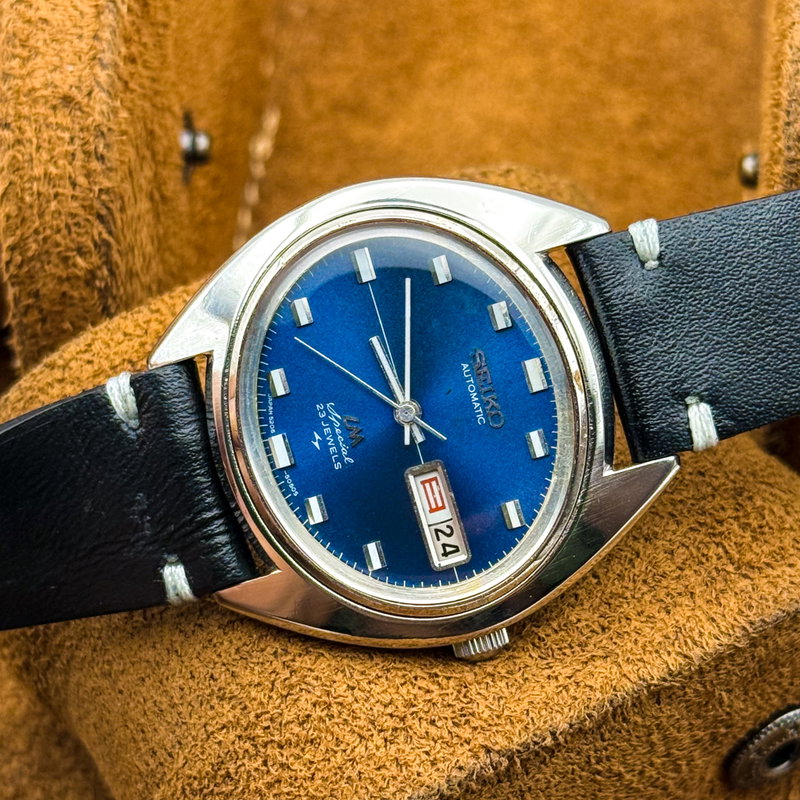 Seiko Seiko - Lord Matic Special 蒼環 (Sōkan) – Blue Halo - No reserve price - 5206-5040 - Men - 1971 vintage watch - image 16