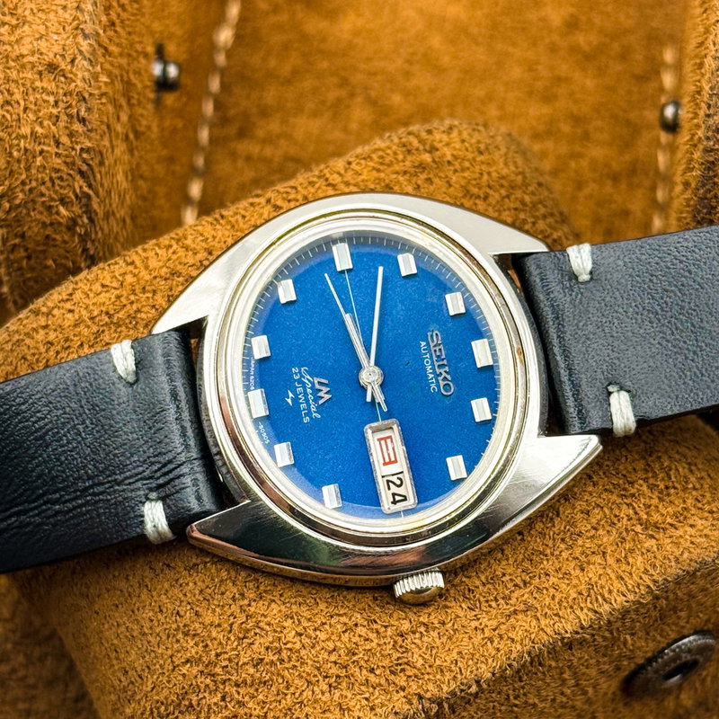 Seiko Seiko - Lord Matic Special 蒼環 (Sōkan) – Blue Halo - No reserve price - 5206-5040 - Men - 1971 vintage watch - image 17