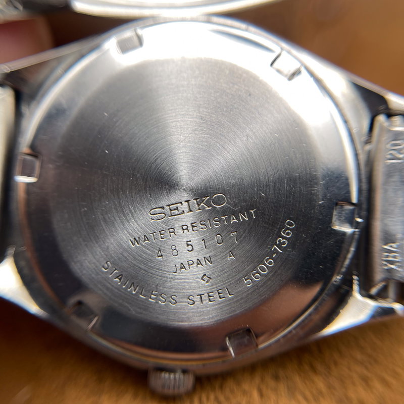 Seiko Seiko - LM "Gradient Green Sunburst" [Near-Mint] 跡 (Shinseki) – True Trace - No reserve price - 5606-7360 - Men - 1974 vintage watch - image 23