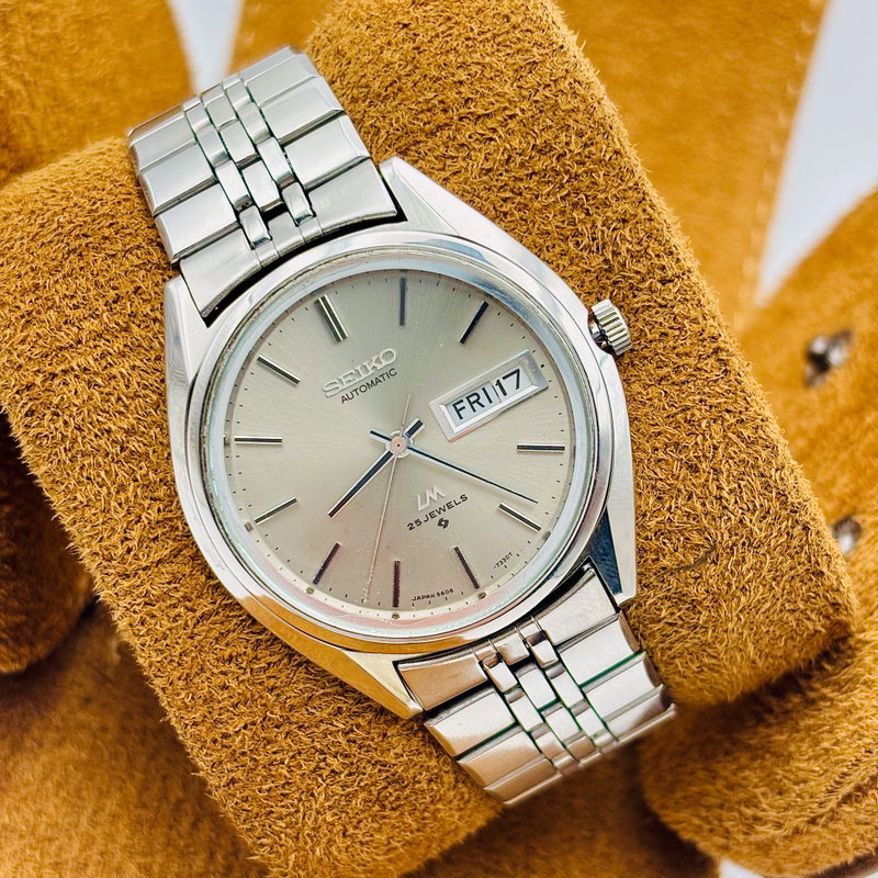 Seiko Seiko - Lord Matic 典光 (Tenkō) – Classic Light - No Reserve Price - 5606-7190 - Men - 1972 vintage watch - image 6