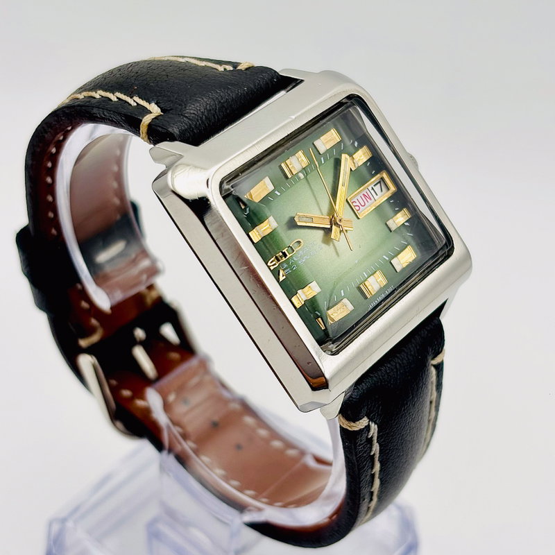 Seiko Seiko - Lord Matic "Gradient Green Sunburst" 翠光 (Sui Kō) – Emerald Light - No reserve price - 5606-5130 - Men - 1973 vintage watch - image 26