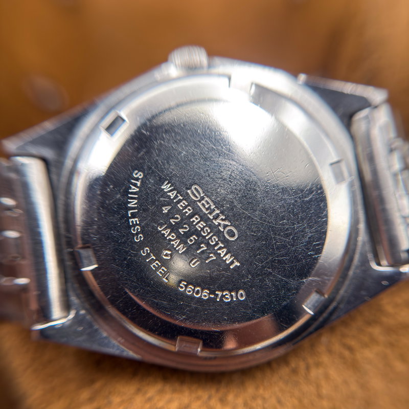 Seiko Seiko - LM "Gradient Blue Sunburst" 光波 (Kōha) – Waves of Light - No reserve price - 5606-7310 - Men - 1974 vintage watch - image 21
