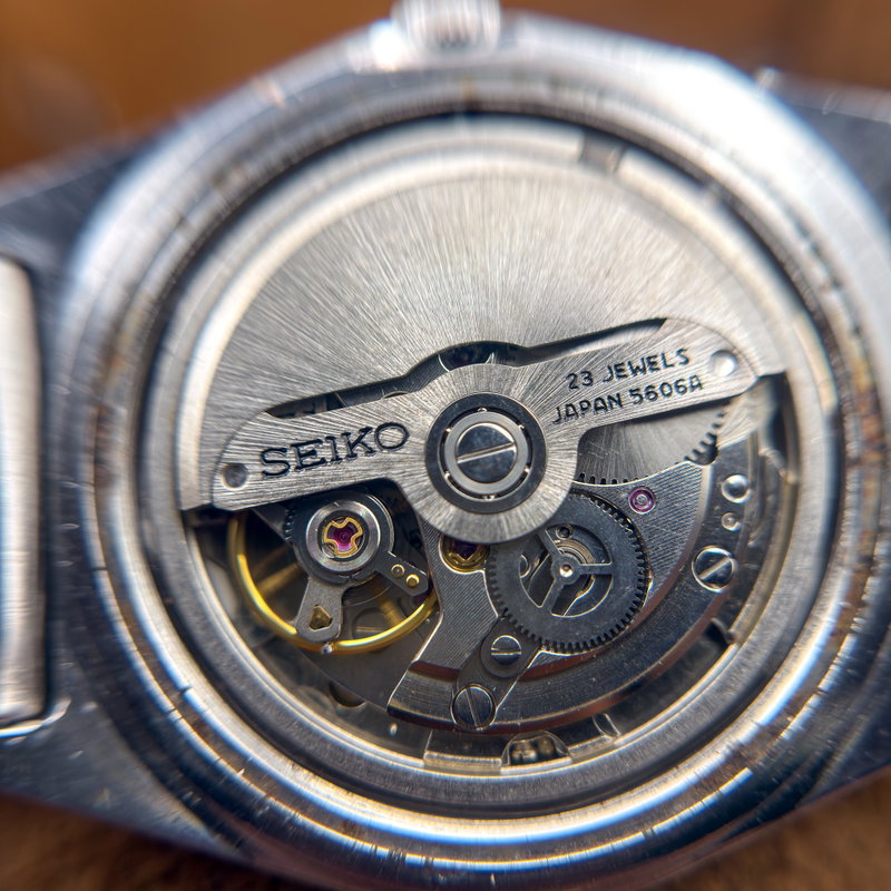 Seiko Seiko - LM "Gradient Blue Sunburst" 光波 (Kōha) – Waves of Light - No reserve price - 5606-7310 - Men - 1974 vintage watch - image 23