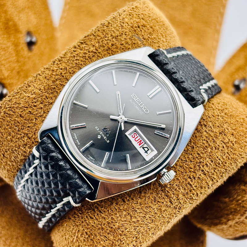 Seiko Seiko - Lord Matic 影静 (Eisei) – Quiet Shadow - No reserve price - 5606-7000 - Men - 1970 vintage watch - image 6