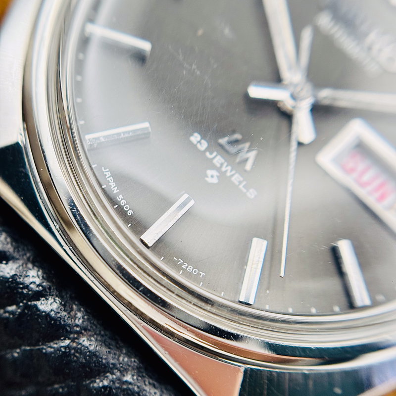 Seiko Seiko - Lord Matic 影静 (Eisei) – Quiet Shadow - No reserve price - 5606-7000 - Men - 1970 vintage watch - image 9