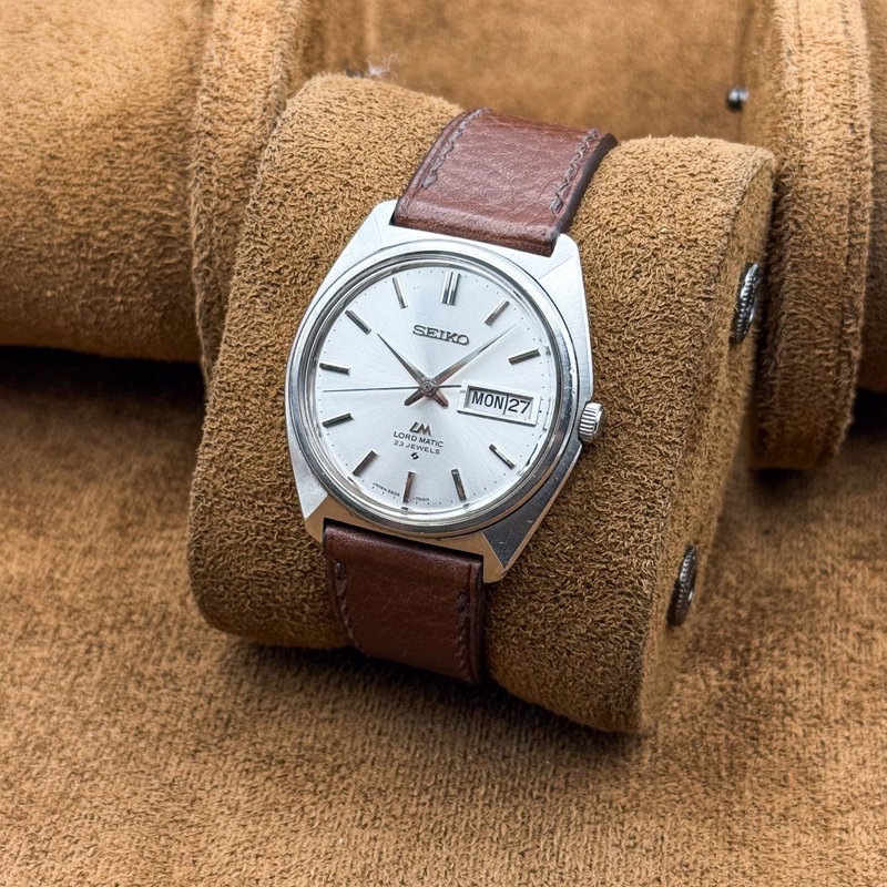 null Seiko - LM (Lord Matic) 風花 (Kaza Hana) – Snow in the Wind - No reserve price - 5606-7000 - Men - 1970 vintage watch - image 10