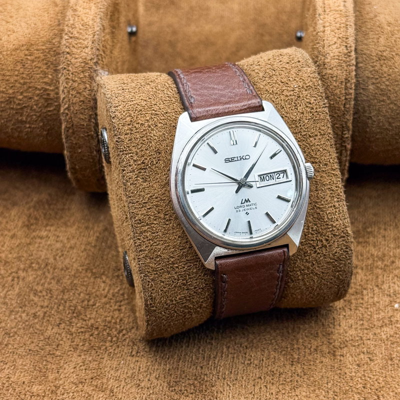 null Seiko - LM (Lord Matic) 風花 (Kaza Hana) – Snow in the Wind - No reserve price - 5606-7000 - Men - 1970 vintage watch - image 11