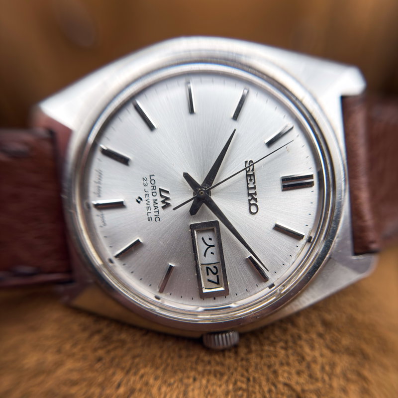 null Seiko - LM (Lord Matic) 風花 (Kaza Hana) – Snow in the Wind - No reserve price - 5606-7000 - Men - 1970 vintage watch - image 22