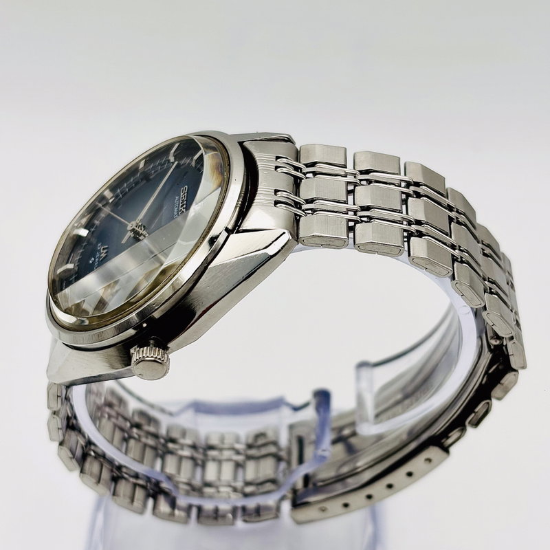 Seiko Seiko - Lord Matic "Gradient Blue Sunburst" 論紋 (Ronmon) – Pattern of Logic - No reserve price - 5606-7231 - Men - 1973 vintage watch - image 24