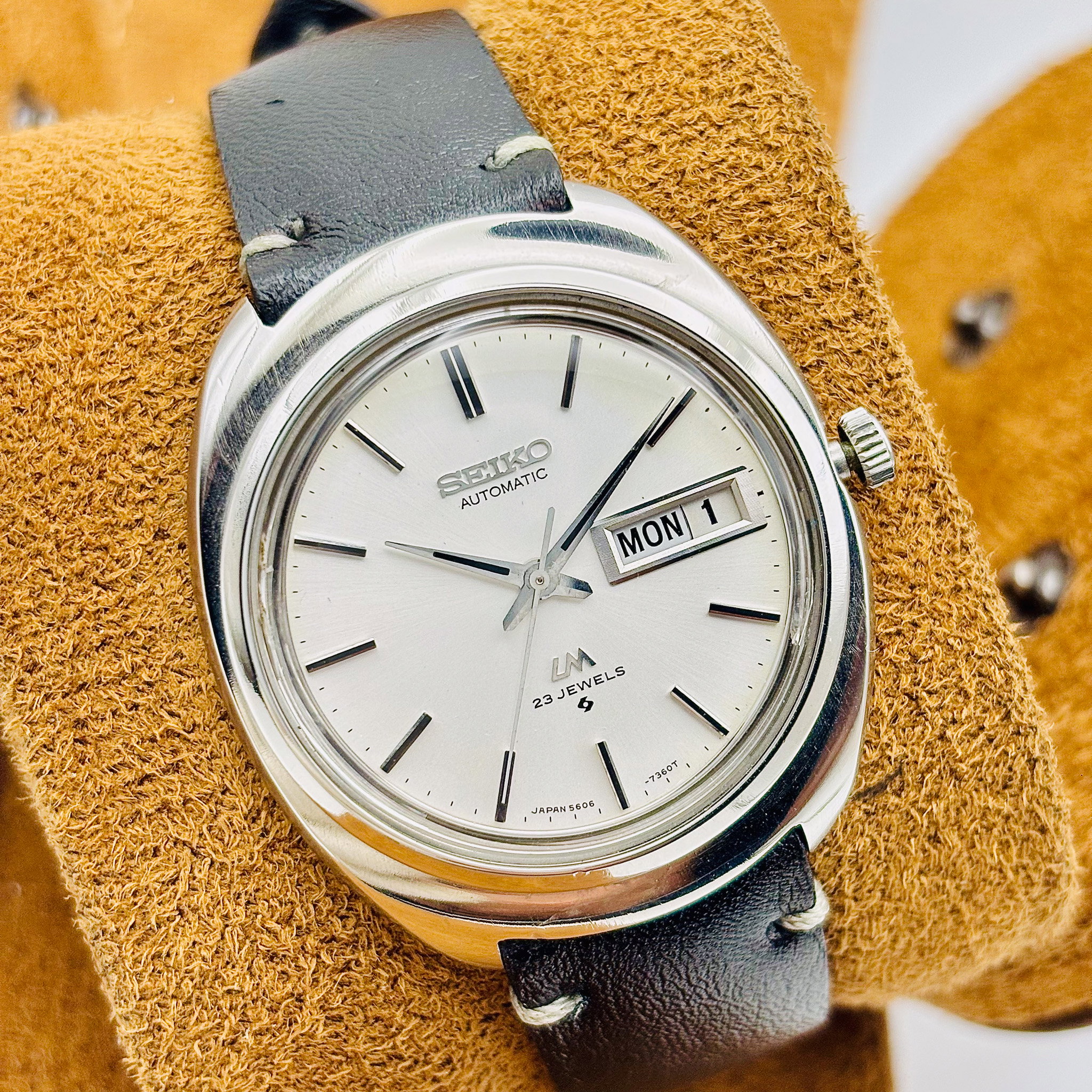 Seiko - Lord Matic (LM) 雪羽 (Yukiba) – Snow Feather - No reserve price - 5606-7160 - Men - 1971