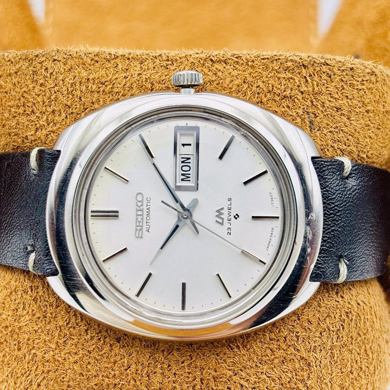 Seiko Seiko - Lord Matic (LM) 雪羽 (Yukiba) – Snow Feather - No reserve price - 5606-7160 - Men - 1971 vintage watch - image 4