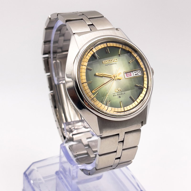 Seiko Seiko - Lord Matic "Gradient Green Sunburst" [Near-Mint] 反光 (Hankō) – Reflected Light - No reserve price - 5606-7190 - Men - 1973 vintage watch - image 4