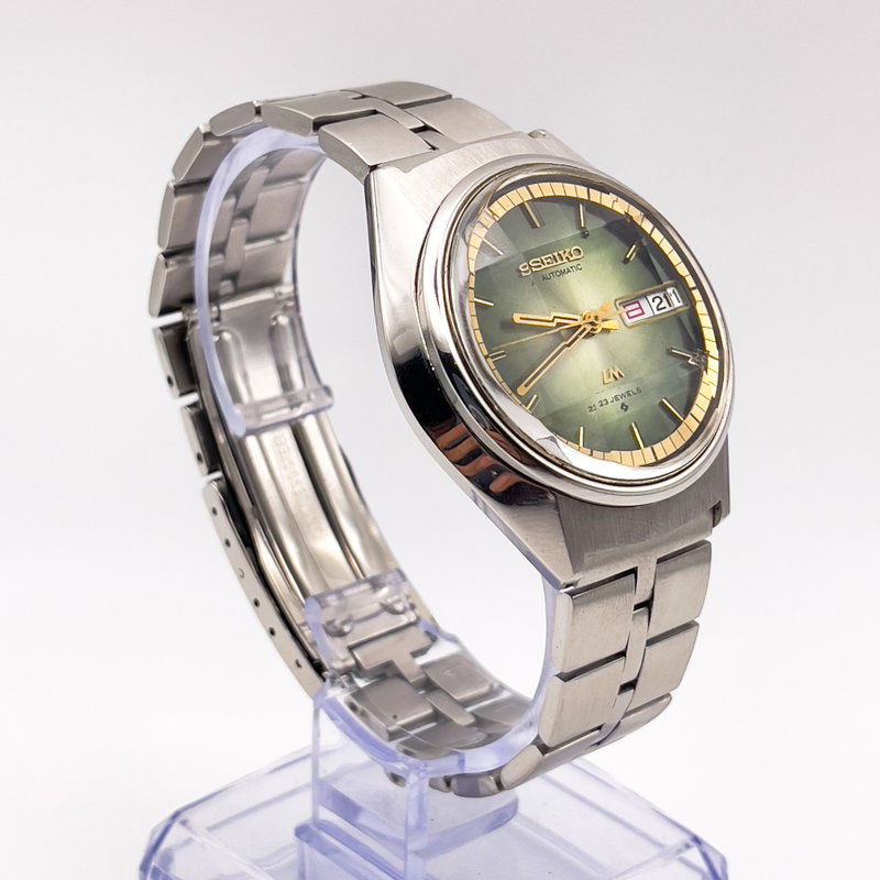 Seiko Seiko - Lord Matic "Gradient Green Sunburst" [Near-Mint] 反光 (Hankō) – Reflected Light - No reserve price - 5606-7190 - Men - 1973 vintage watch - image 5
